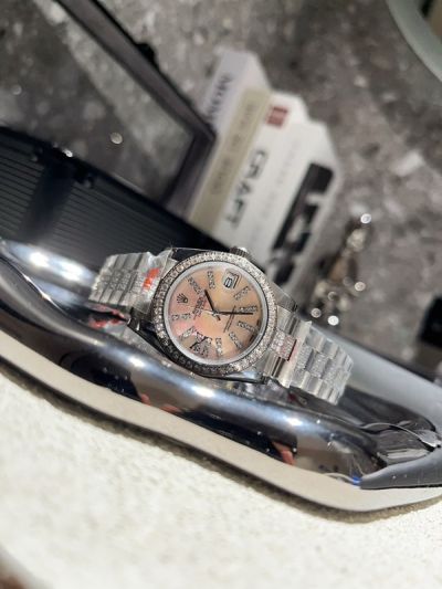 Rolex Stainless Steel 31mm Japanese Imported Woman Contemporary Watch